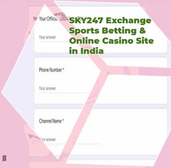 Sky247 no deposit promotion code with Indian Rupee